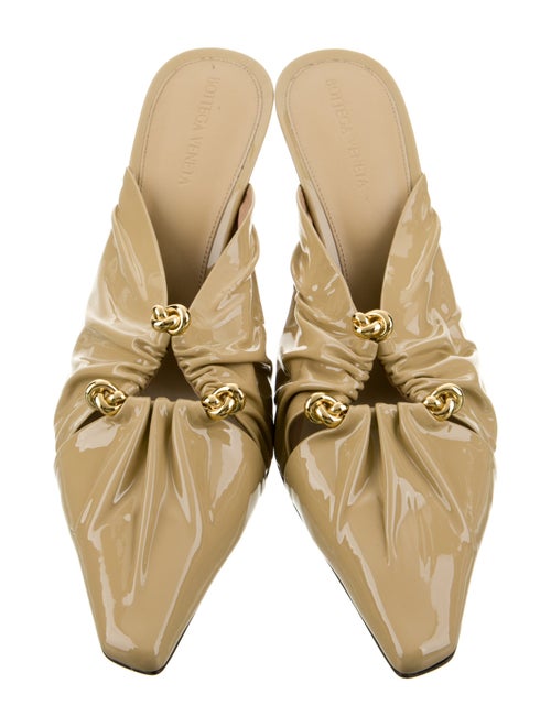 Bottega Veneta Patent Leather Mules