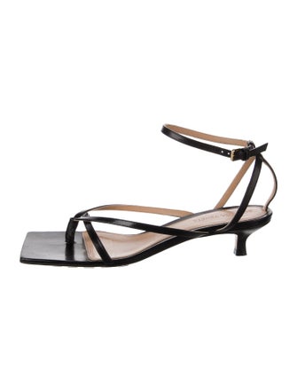 Bottega Veneta Leather Sandals