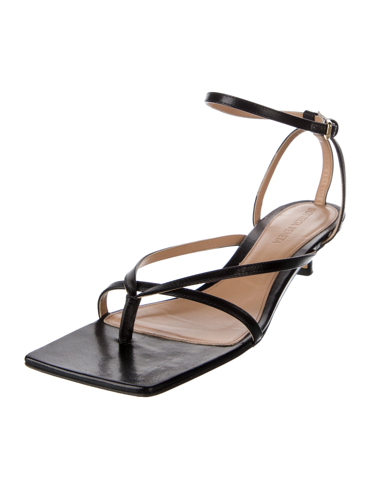 Bottega Veneta Leather Sandals