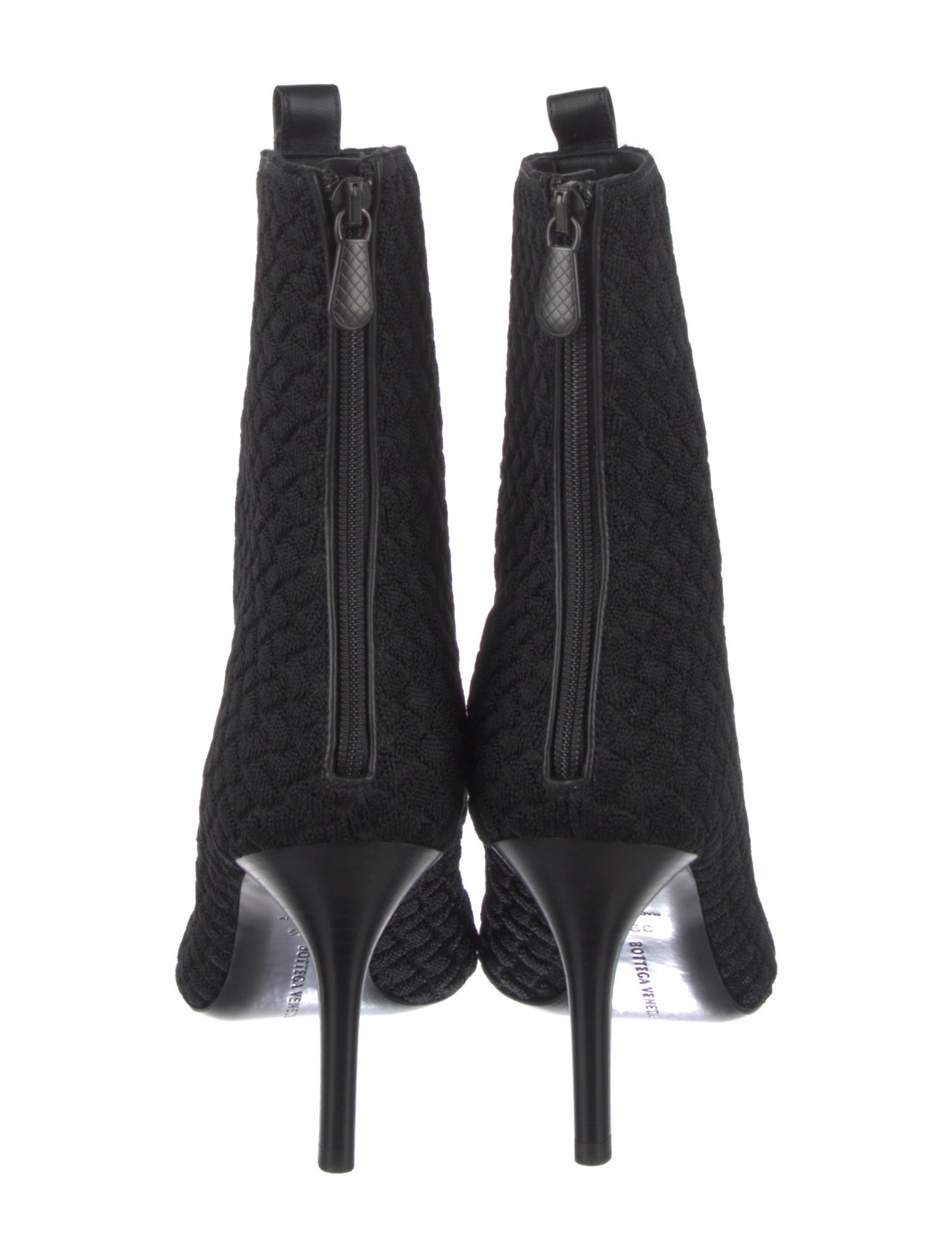 Bottega Veneta Intrecciato Weave Sock Boots