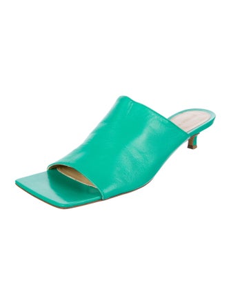 Bottega Veneta Leather Slides