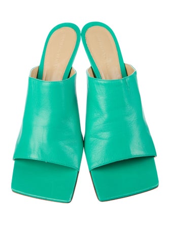 Bottega Veneta Leather Slides