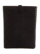 Bottega Veneta black leather Bottega Veneta tablet case