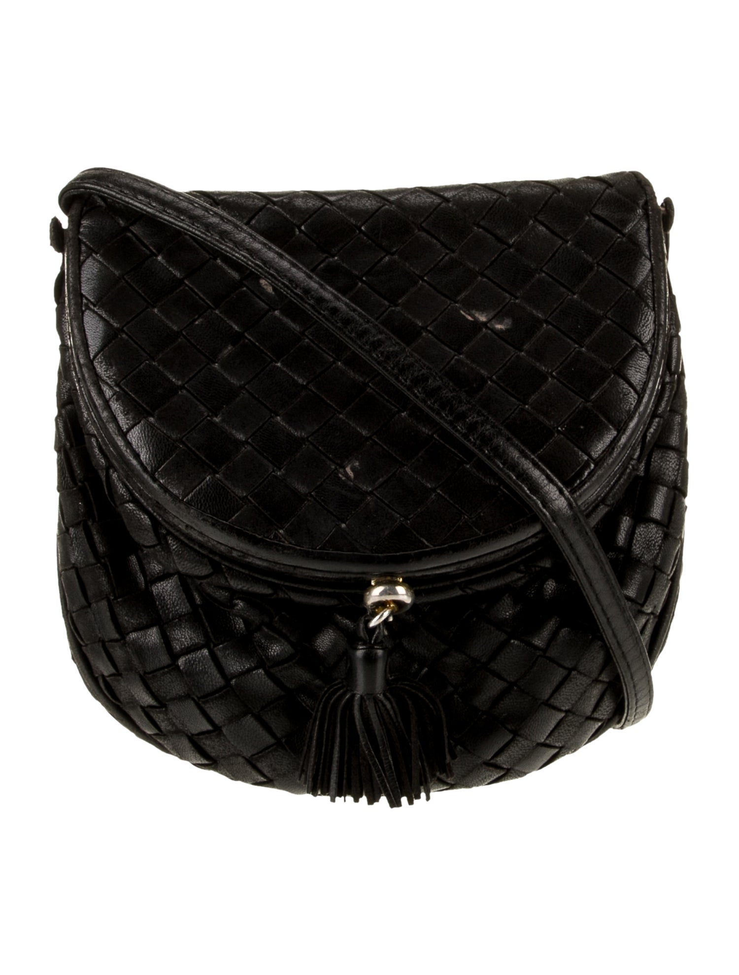 Bottega Veneta Intrecciato Messenger Bag Vintage