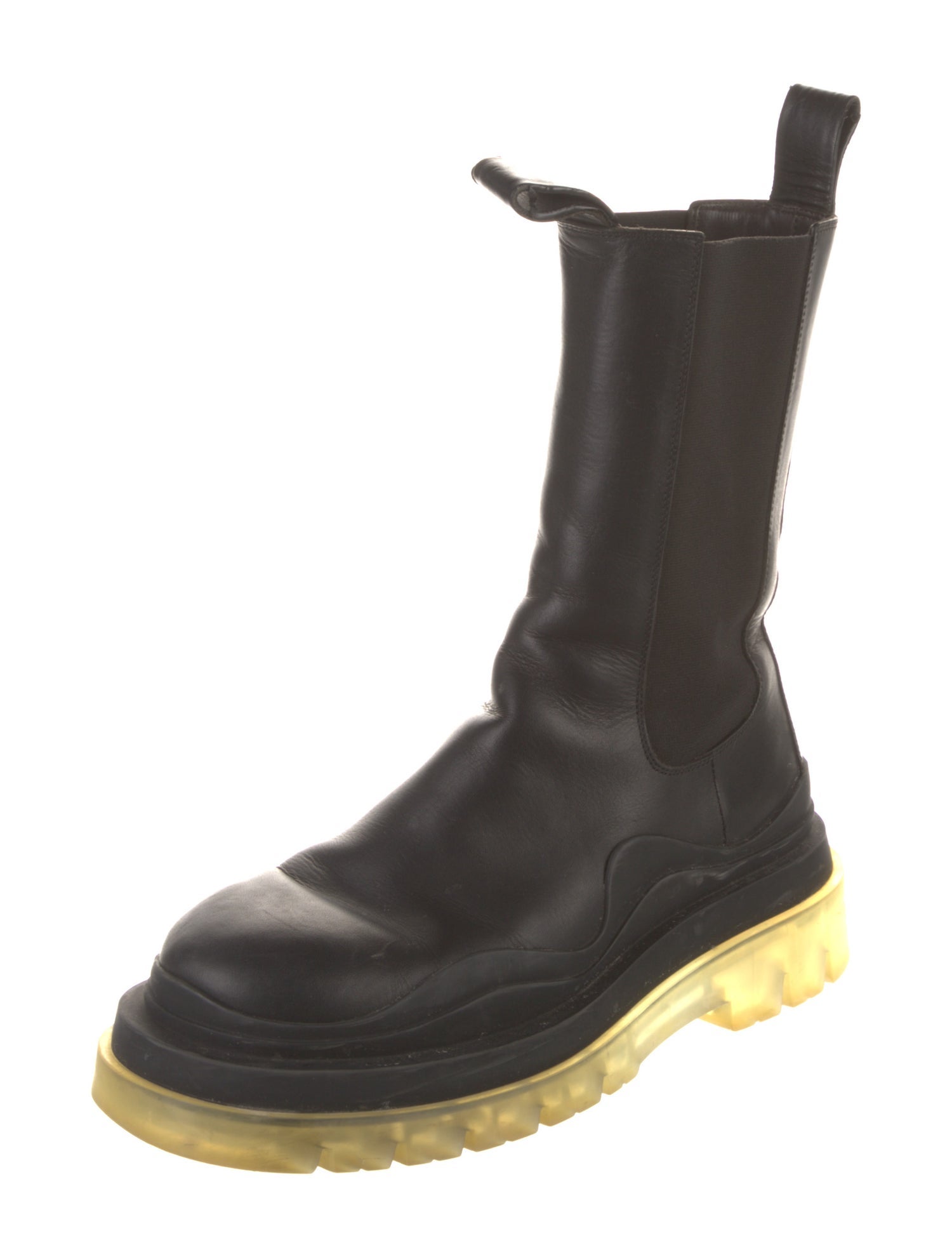 Bottega Veneta Leather Chelsea Boots