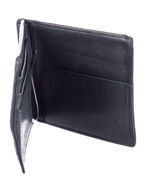 Bottega Veneta Bill Clip Intrecciato Weave Wallet