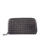 Bottega Veneta Intrecciato Weave Leather Continental Wallet
