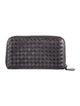 Bottega Veneta Intrecciato Weave Leather Continental Wallet
