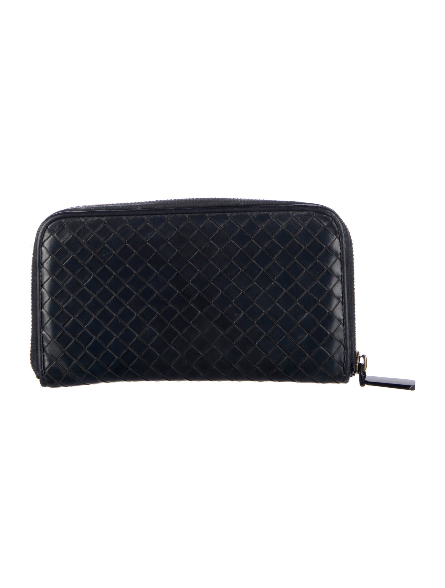 Bottega Veneta Intrecciato Weave Leather Wallet