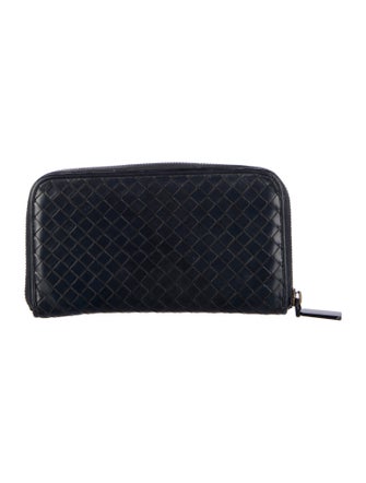 Bottega Veneta Intrecciato Weave Leather Wallet