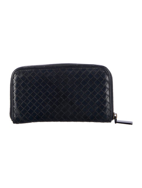 Bottega Veneta Intrecciato Weave Leather Wallet