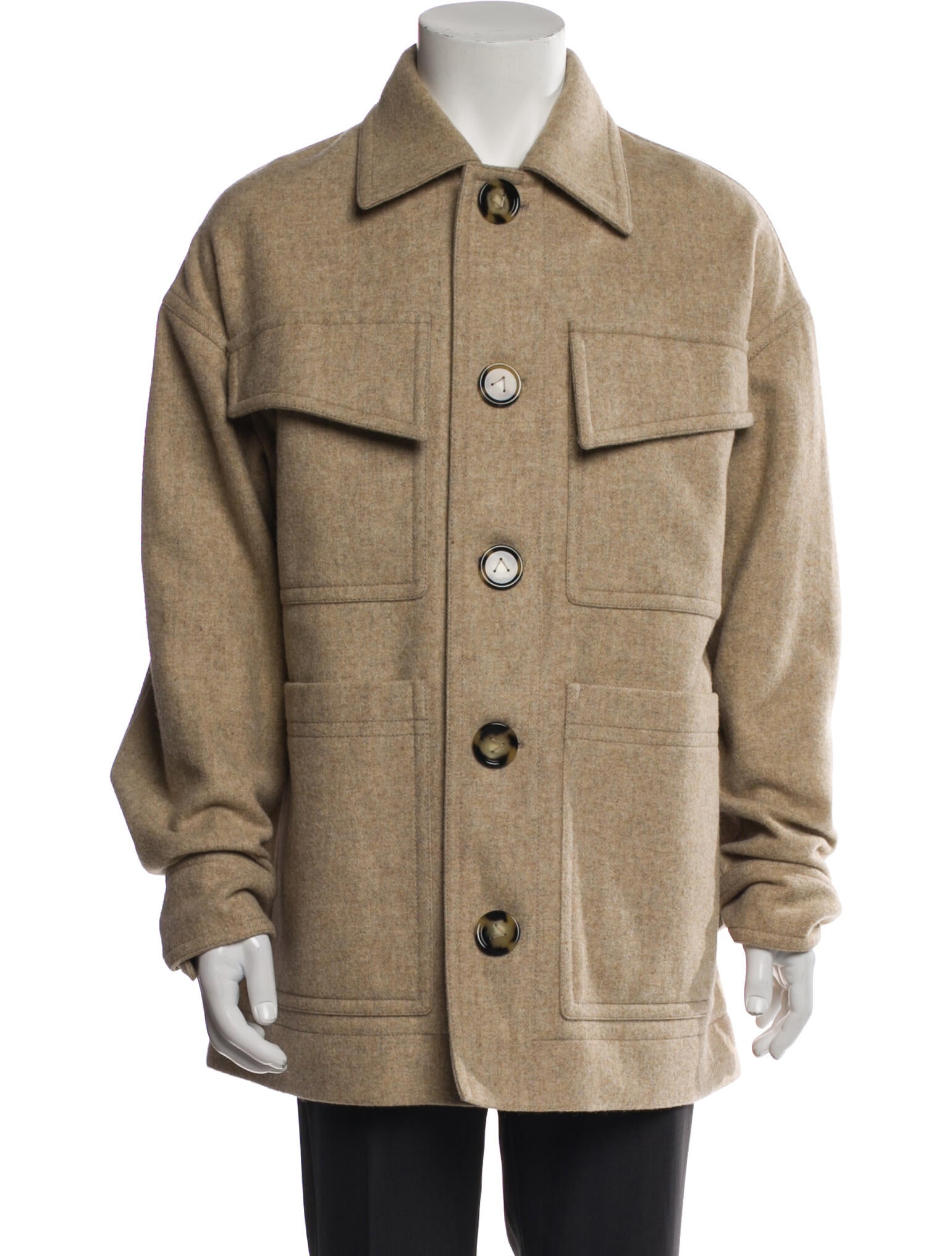 Bottega Veneta Wool Utility Jacket
