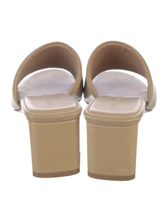Bottega Veneta Leather Slides