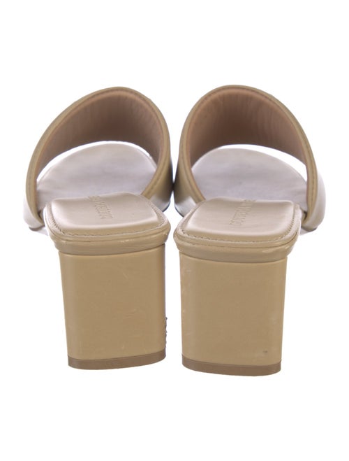 Bottega Veneta Leather Slides