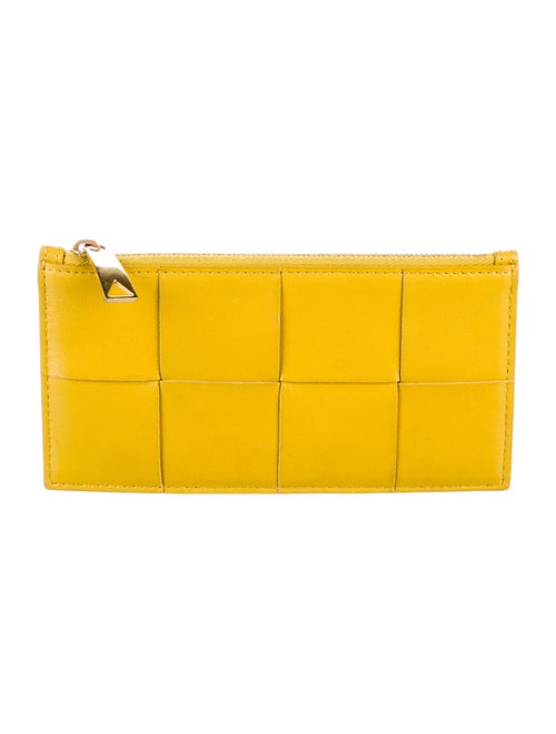 Bottega Veneta Intrecciato Weave Leather Wallet