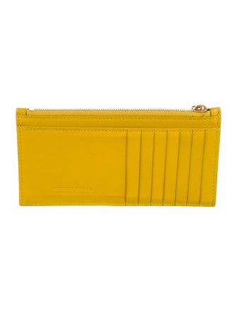 Bottega Veneta Intrecciato Weave Leather Wallet