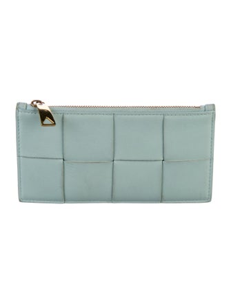 Bottega Veneta Intrecciato Weave Leather Wallet
