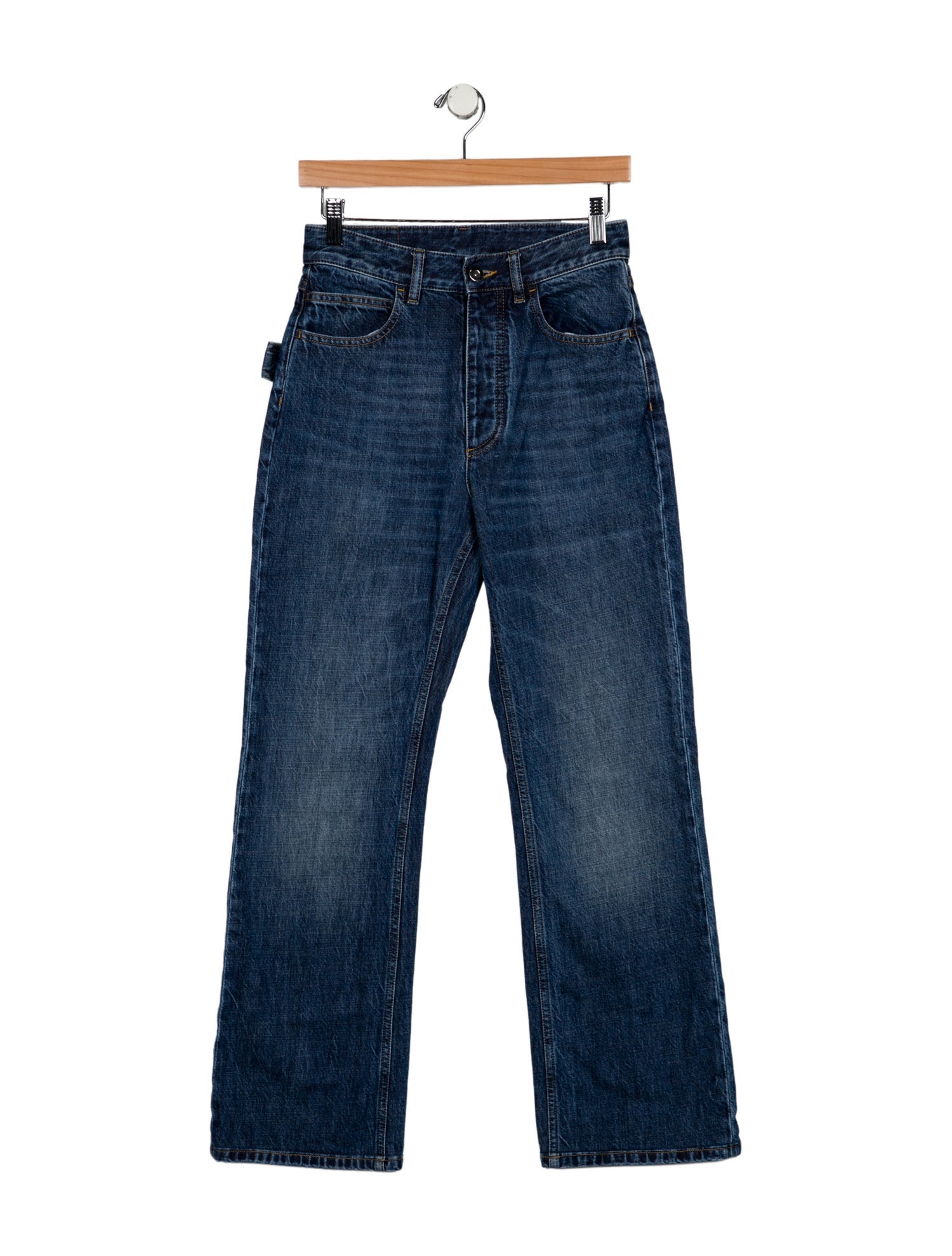Bottega Veneta High-Rise Wide Leg Jeans