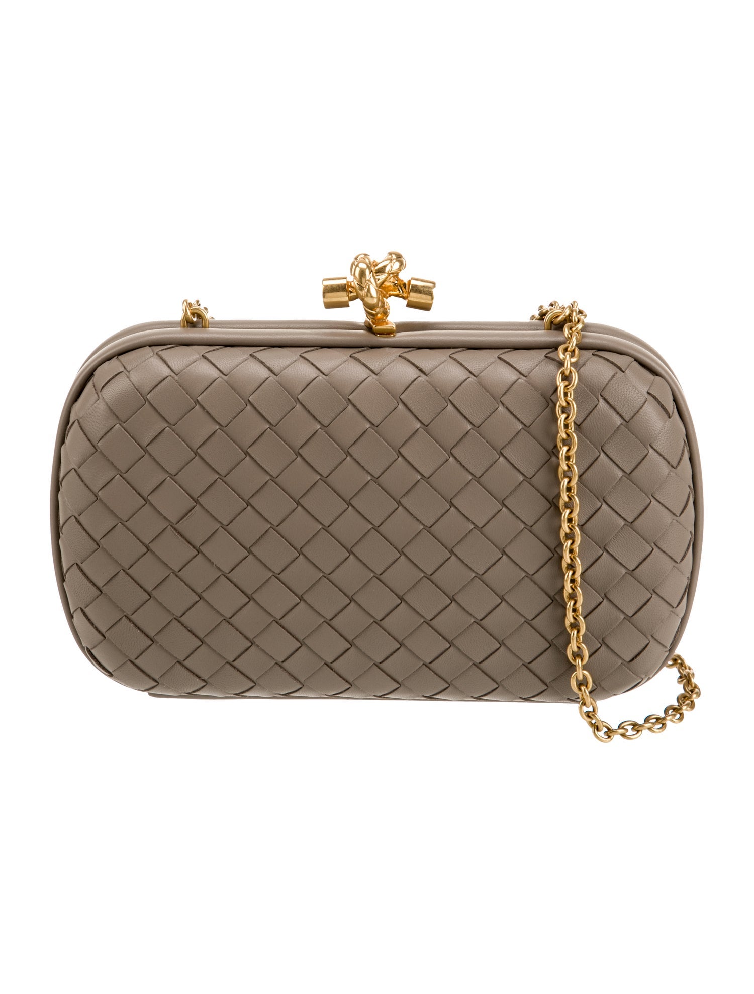 Bottega Veneta Leather Clutch