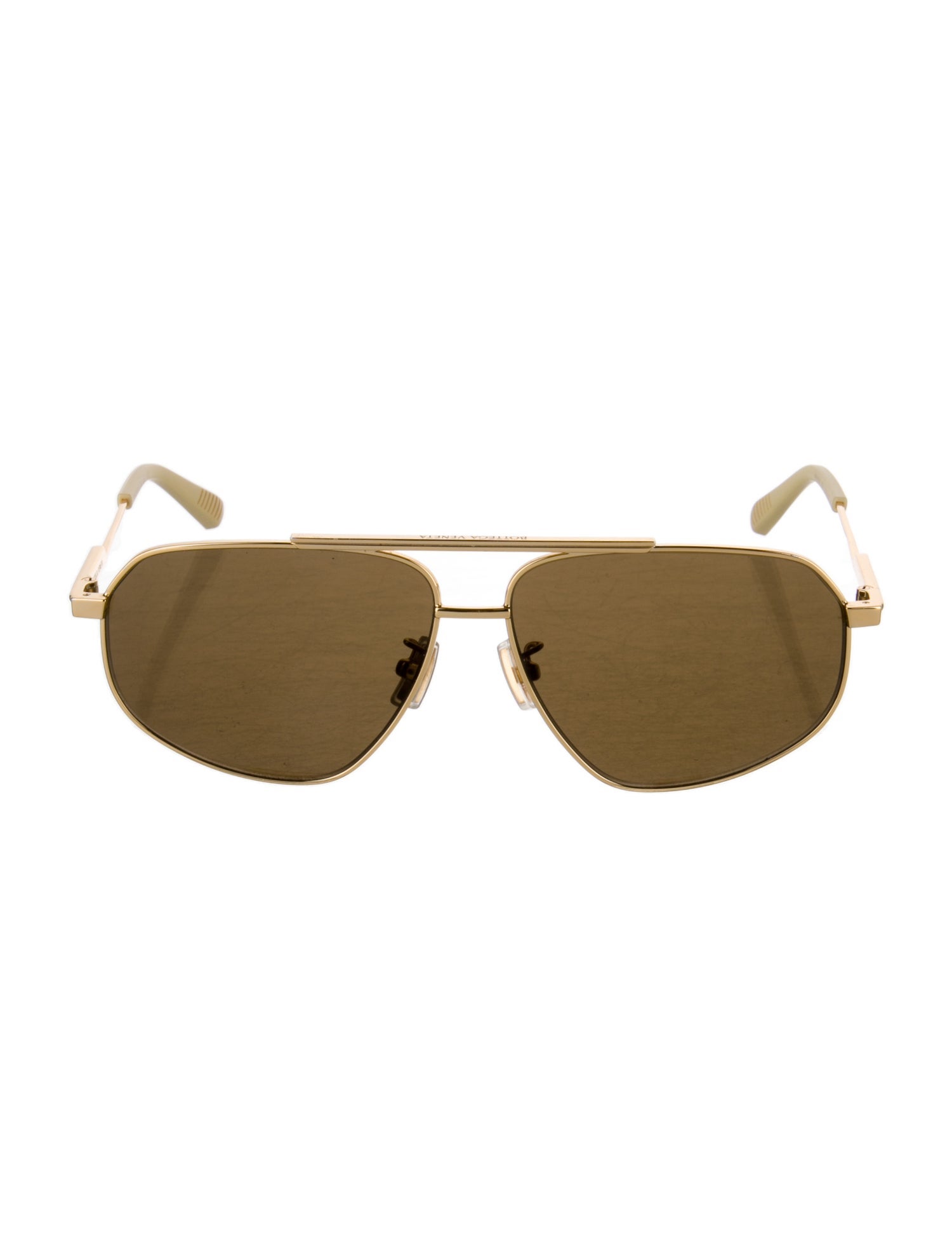 Bottega Veneta Aviator Tinted Sunglasses