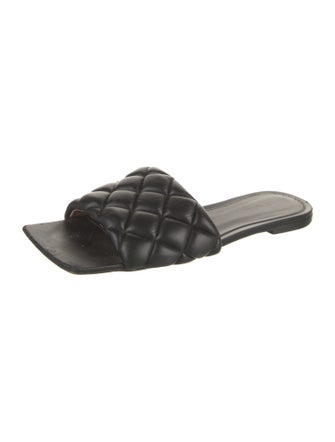 Bottega Veneta Leather Slides