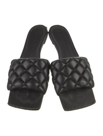 Bottega Veneta Leather Slides