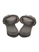 Bottega Veneta Leather Slides
