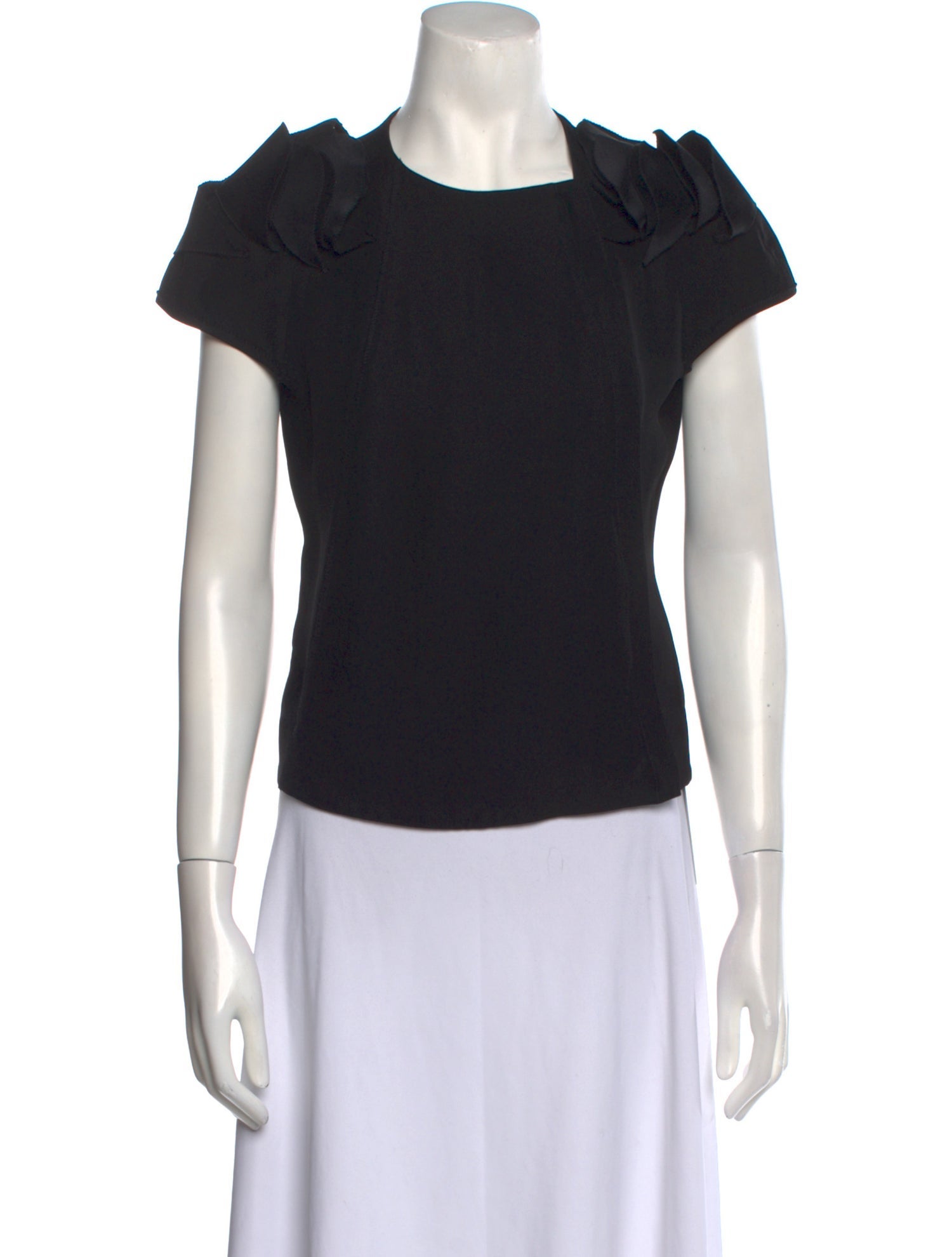 Bottega Veneta Crew Neck Short Sleeve Top