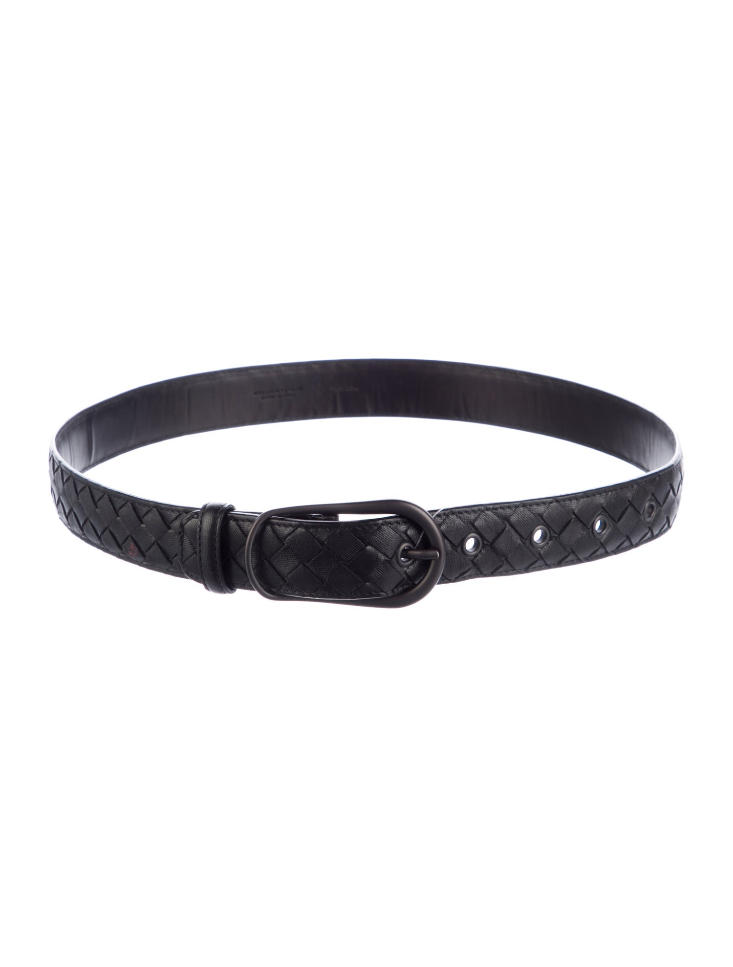 Bottega Veneta Late 2000's - Early 2010's Intrecciato Weave Waist Belt