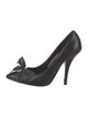 Bottega Veneta Leather Bow Accents Pumps