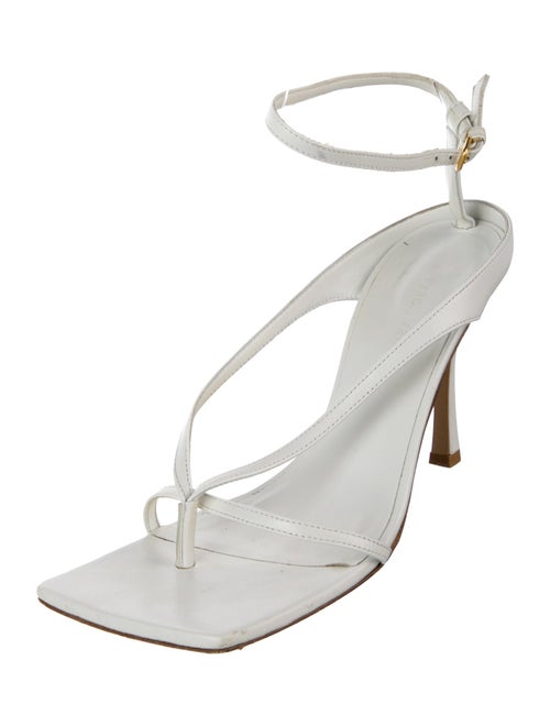 Bottega Veneta Leather Slingback Sandals