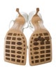 Bottega Veneta Leather Slingback Sandals