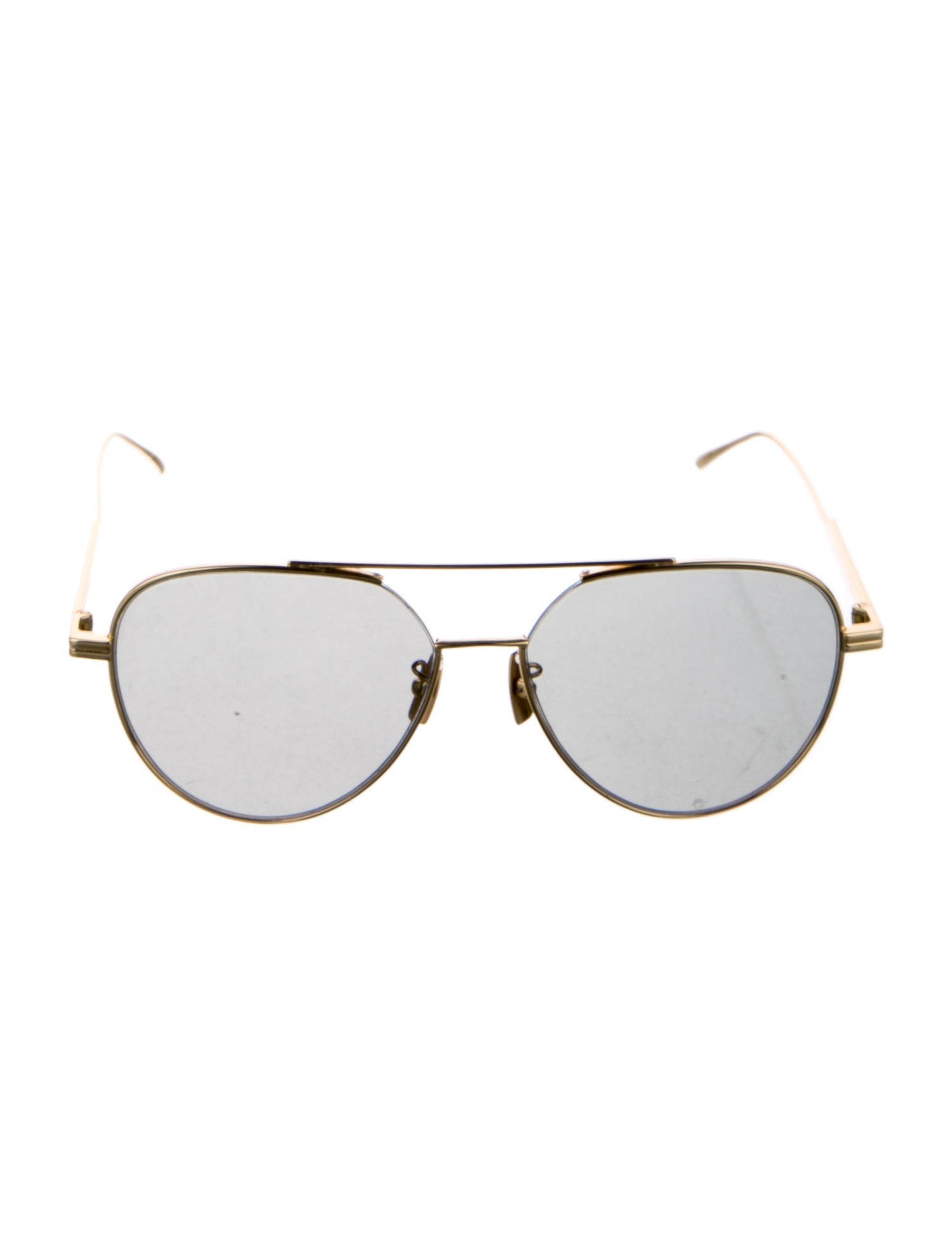 Bottega Veneta Aviator Tinted Sunglasses