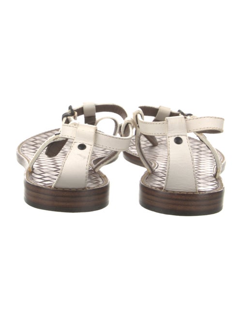Bottega Veneta Leather T-Strap Sandals