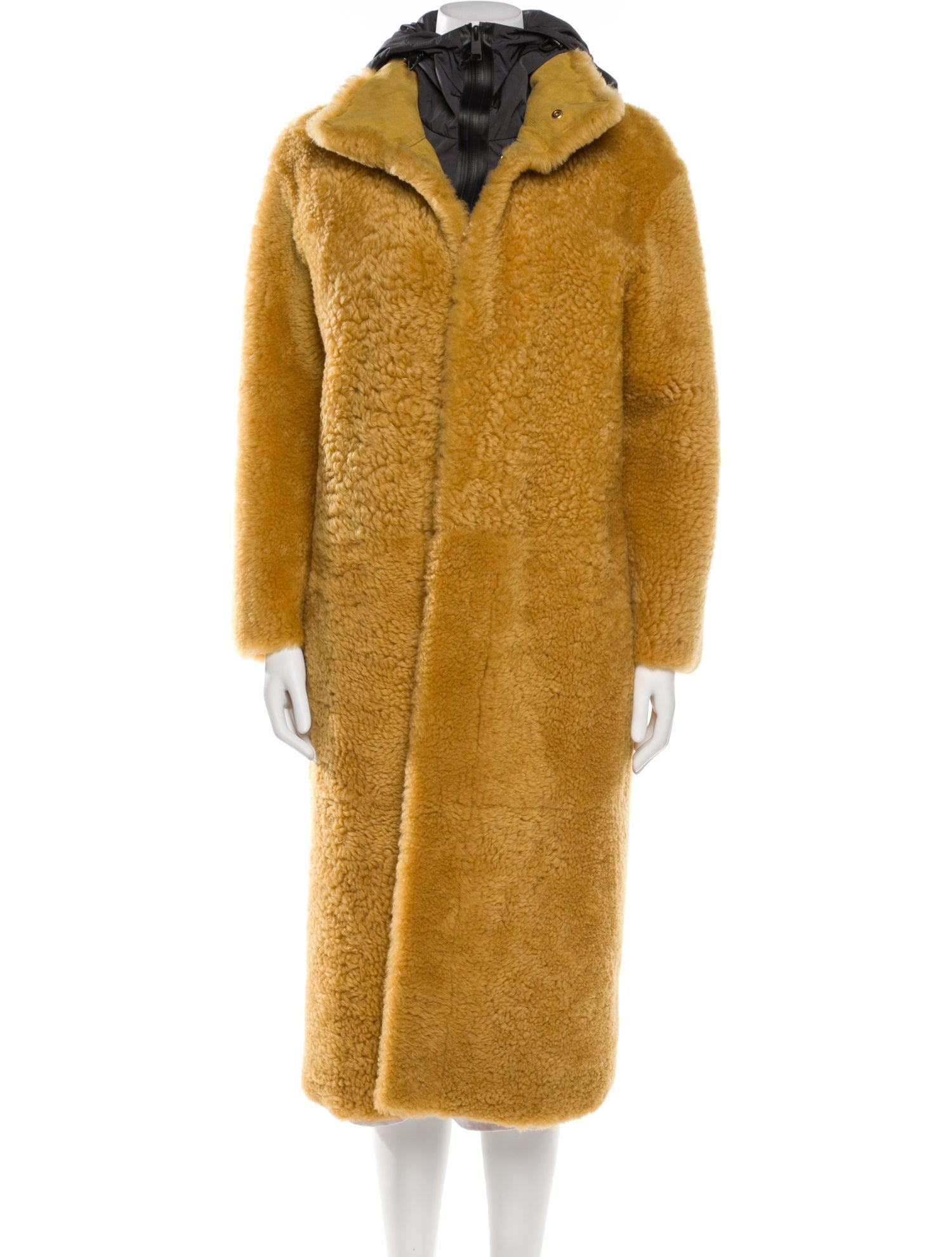Bottega Veneta Shearling Faux Fur Coat