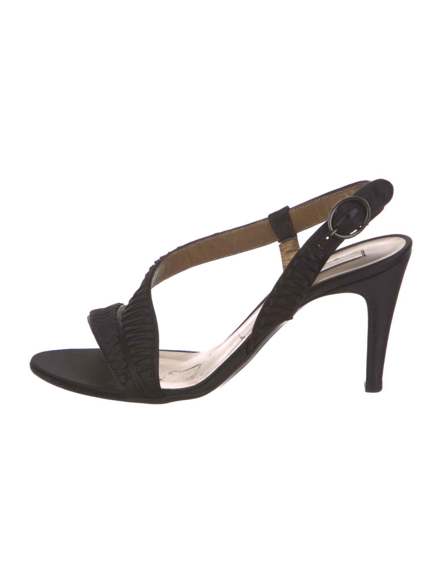 Bottega Veneta Intrecciato Weave Suede Slingback Sandals