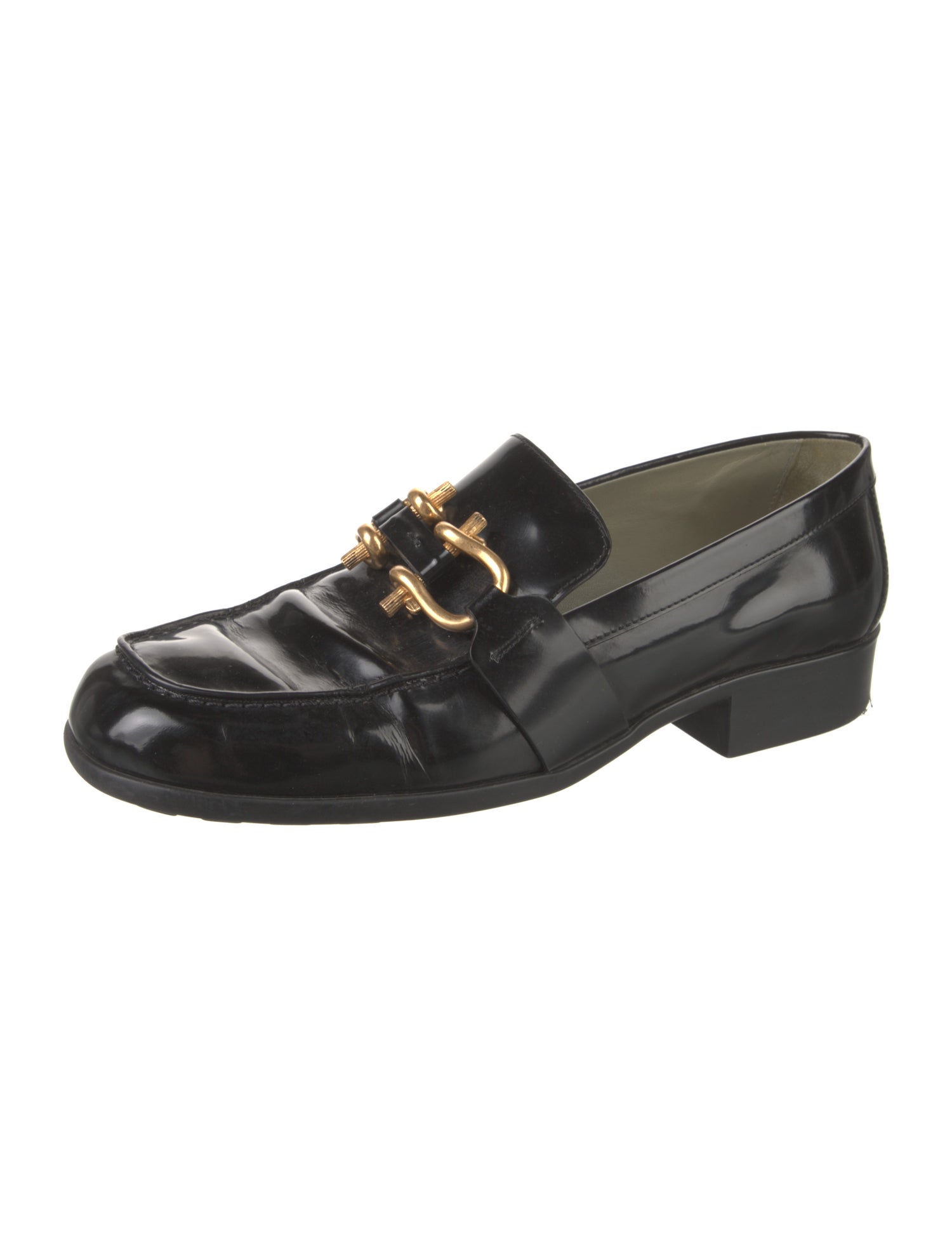 Bottega Veneta Patent Leather Loafers