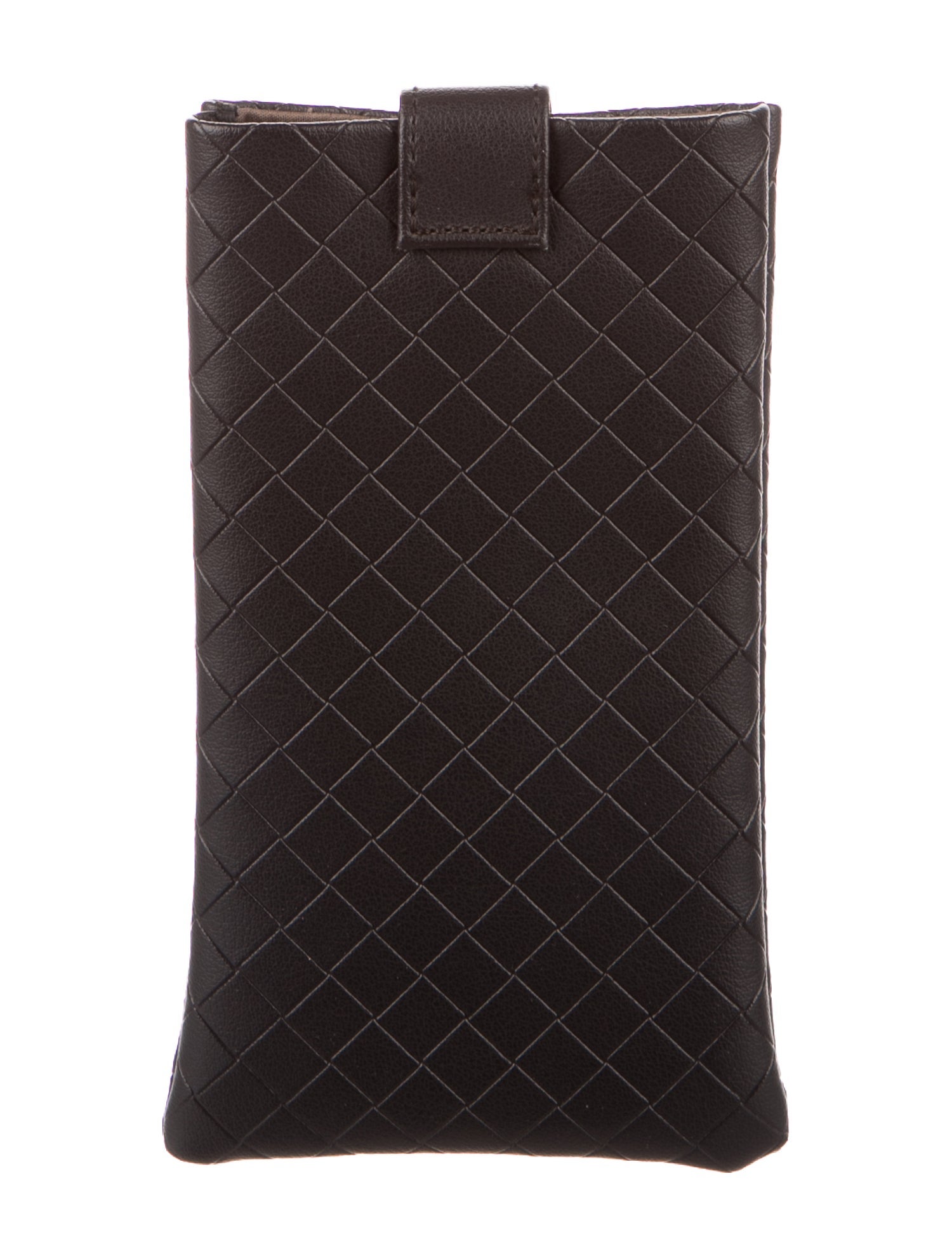 Bottega Veneta Leather Eye Glass Case