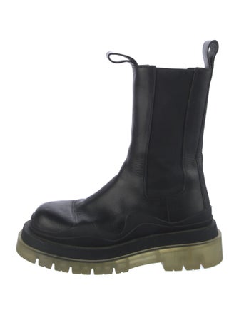 Bottega Veneta Leather Chelsea Boots