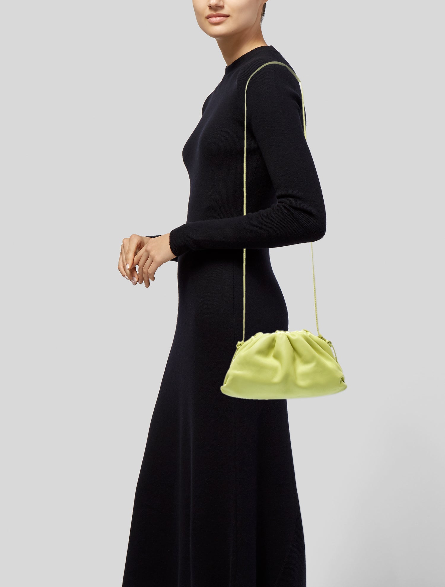 Bottega Veneta Leather Mini Pouch Mini