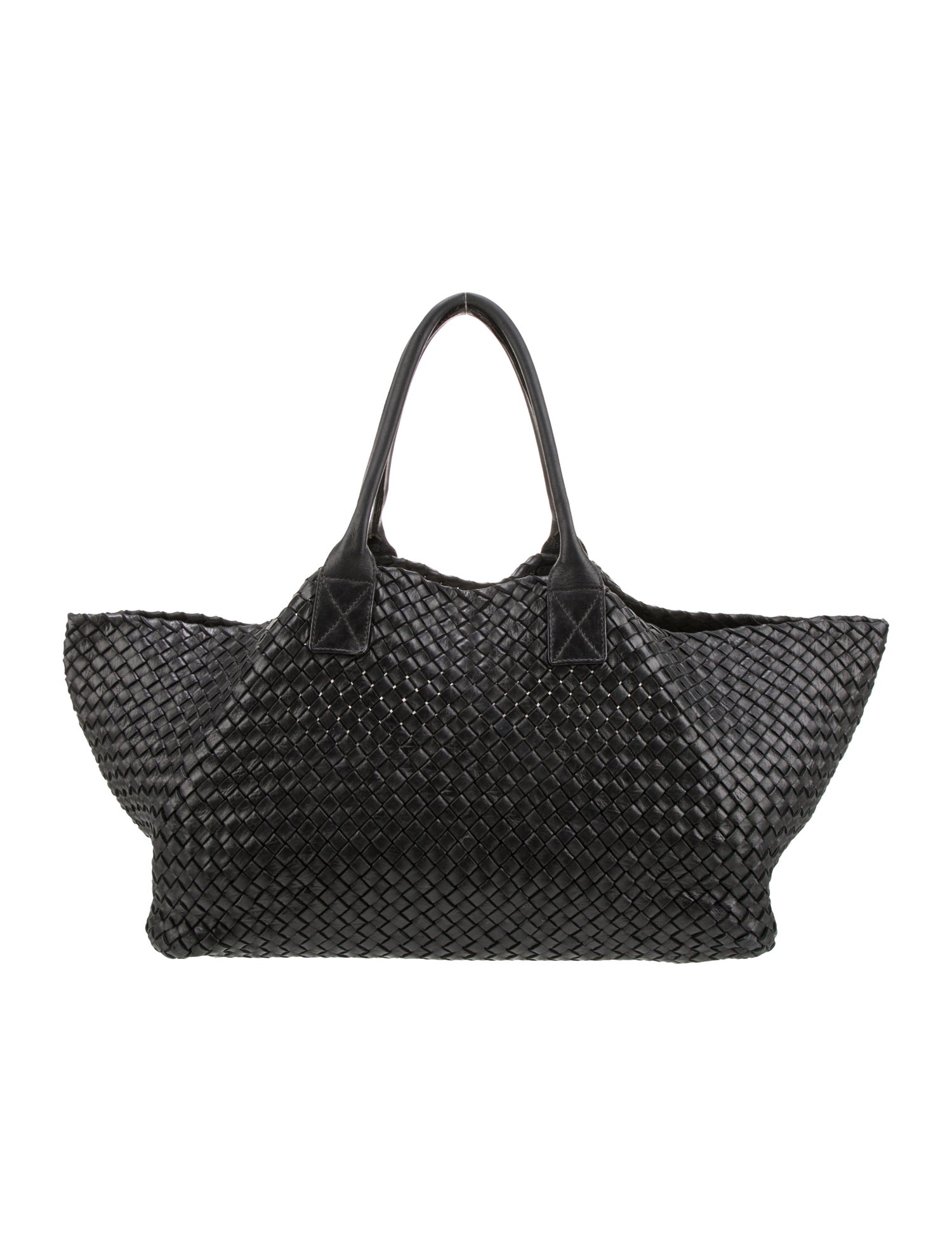 Bottega Veneta Intrecciato Cabat Large Vintage