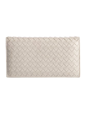 Bottega Veneta Intrecciato Weave Leather Bifold Wallet