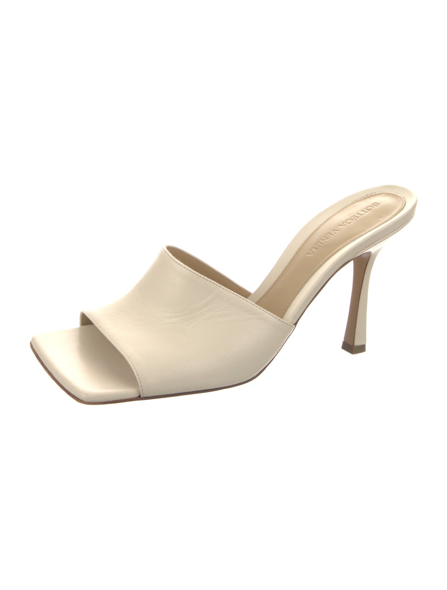 Bottega Veneta Leather Slides