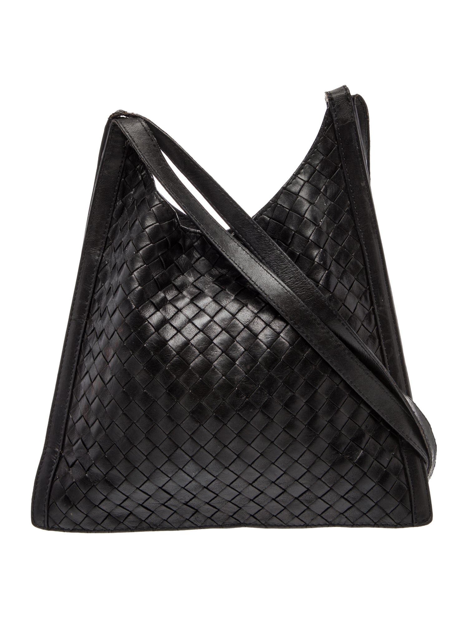 Bottega Veneta Intrecciato Shoulder Bag Vintage
