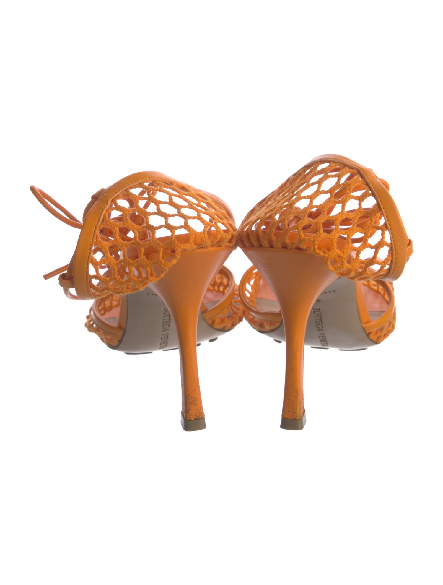 Bottega Veneta Leather Trim Embellishment Sandals