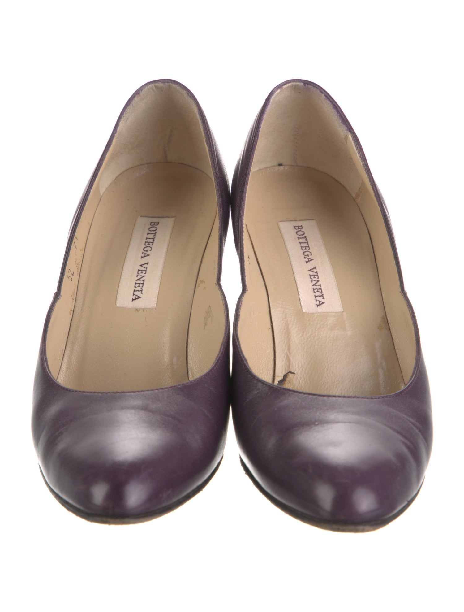 Bottega Veneta Intrecciato Weave Leather D'Orsay Pumps