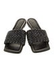Bottega Veneta Intrecciato Weave Leather Slides