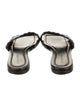 Bottega Veneta Intrecciato Weave Leather Slides