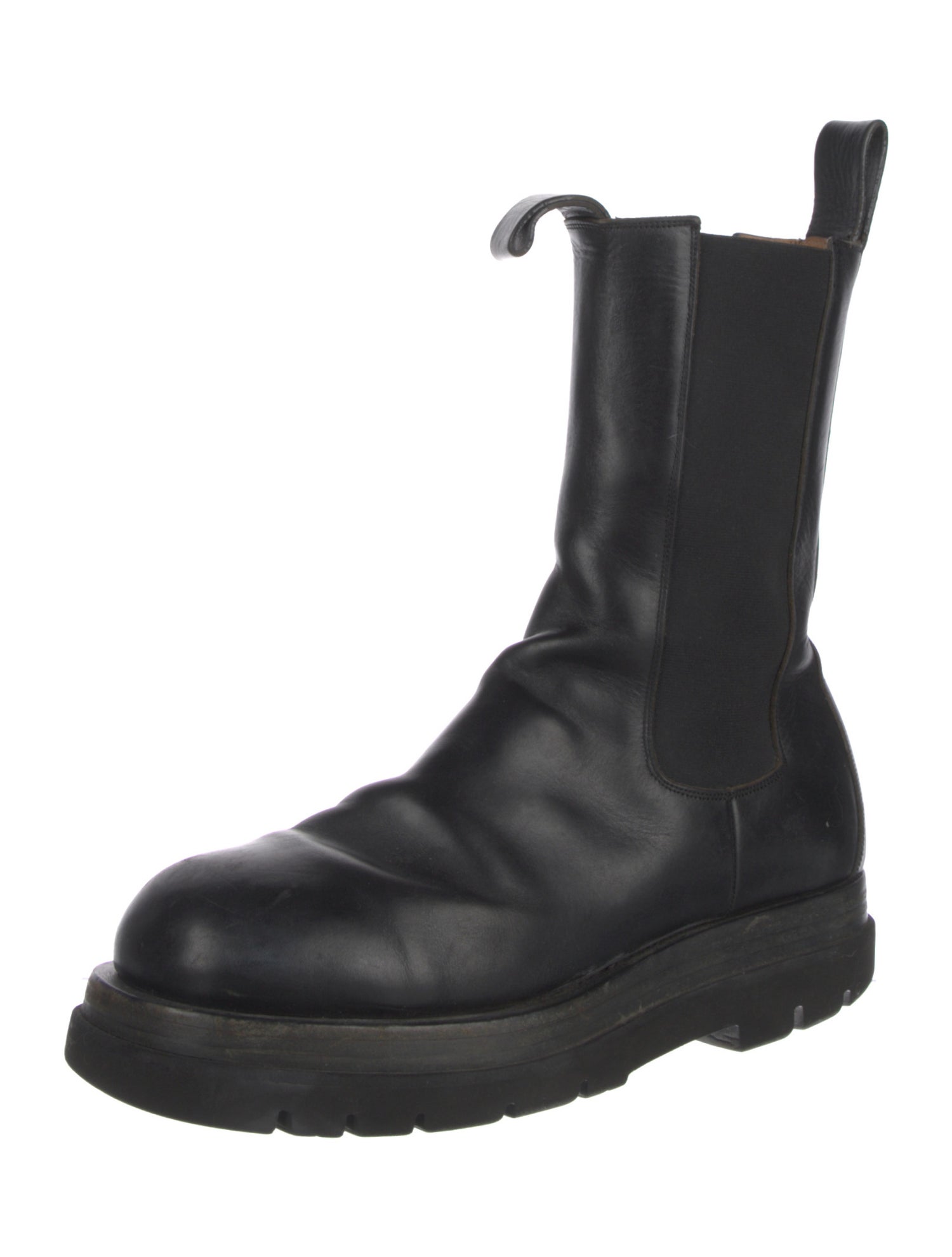 Bottega Veneta Leather Chelsea Boots