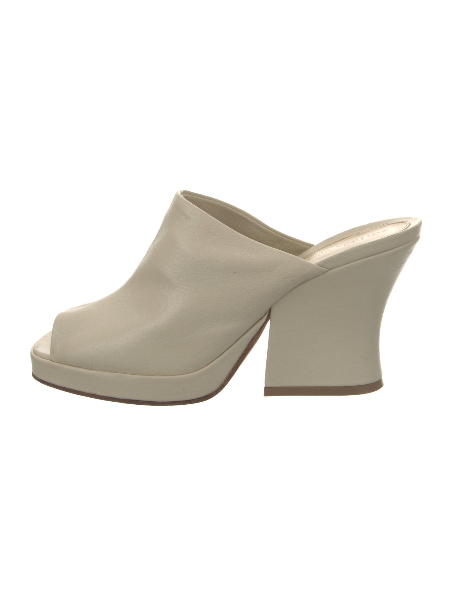 Bottega Veneta Leather Slides